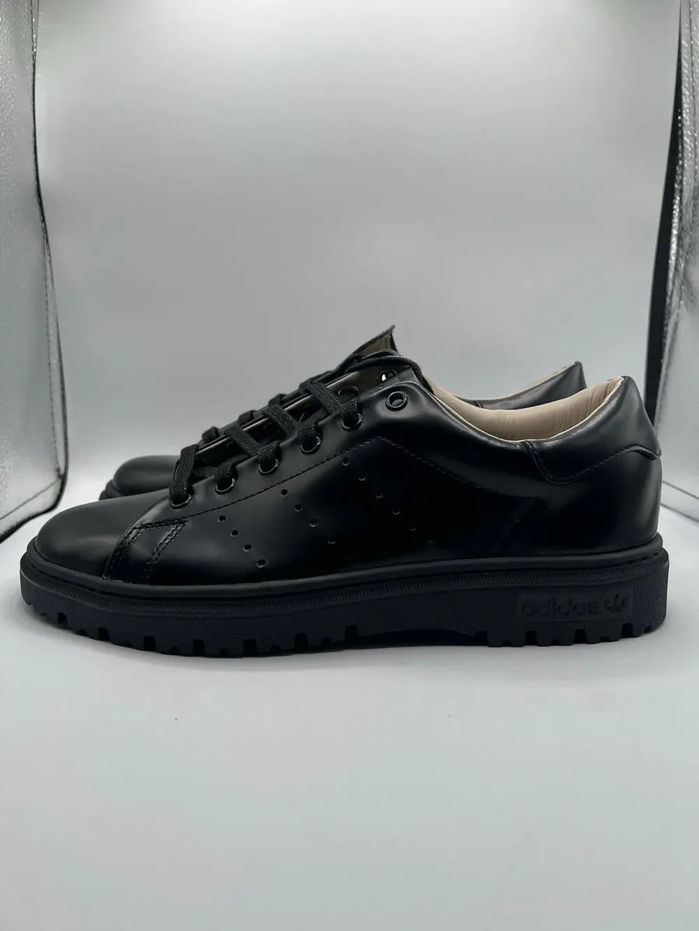 Adidas Stan Smith Freizeit “Core Black” size 6 men’s